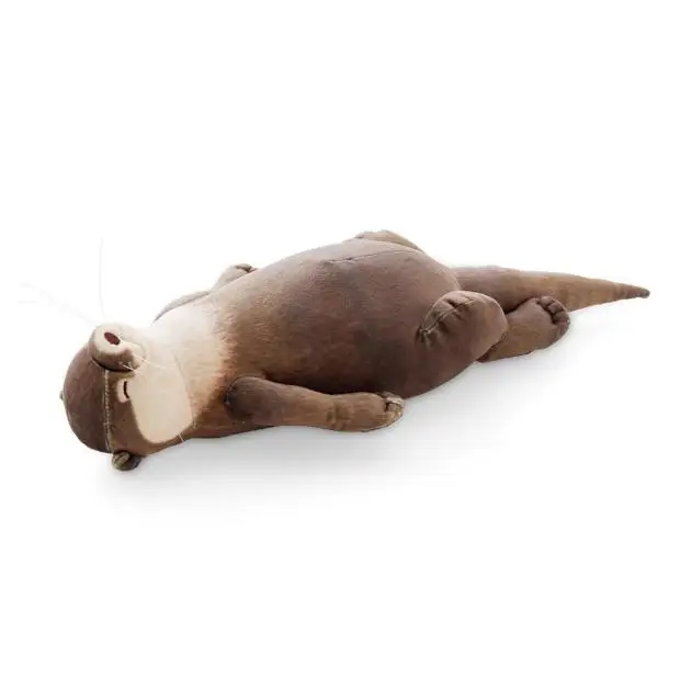 2020 Japanese Creative Raised Otter Simulation Animal Plush Toy Pencil Bag Case Storage Bag Cool Wristband Gift