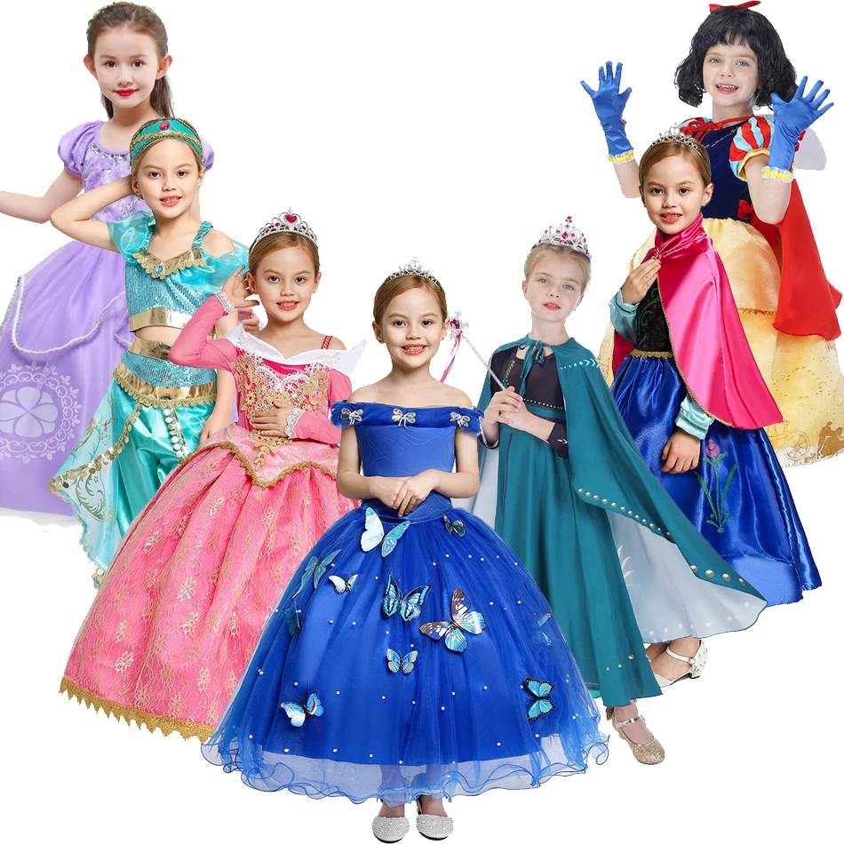 漫画のプリンセスドレス 冬 ハロウィーンの服 ディズニーの衣装 エルザ ラプンツェル シンデレラ アンナ シャエル ジャスミン 逆さまの色 Aliexpress 漫画のプリンセスドレス 冬 ハロウィーンの服 ディズニーの衣装 エルザ ラプンツェル シンデレラ アンナ シャエル ジャスミン 逆さまの色 Aliexpress