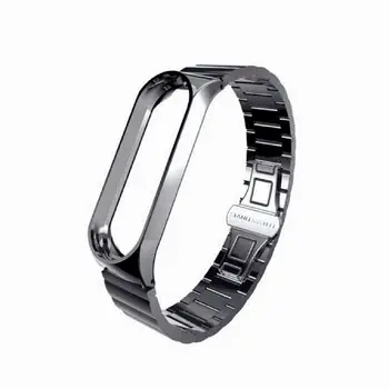 

Mi Band 4 Strap Metal Stainless Steel For Xiaomi Mi Band 4 Strap Compatible Bracelet Miband 3 Wristbands Pulseira Mi band3