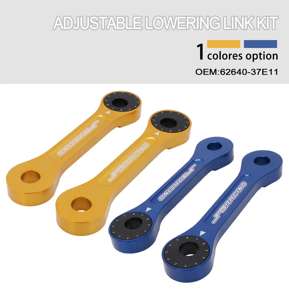 Motorcycle CNC Adjustable Linkage Lowering Link Kit For Suzuki DRZ400