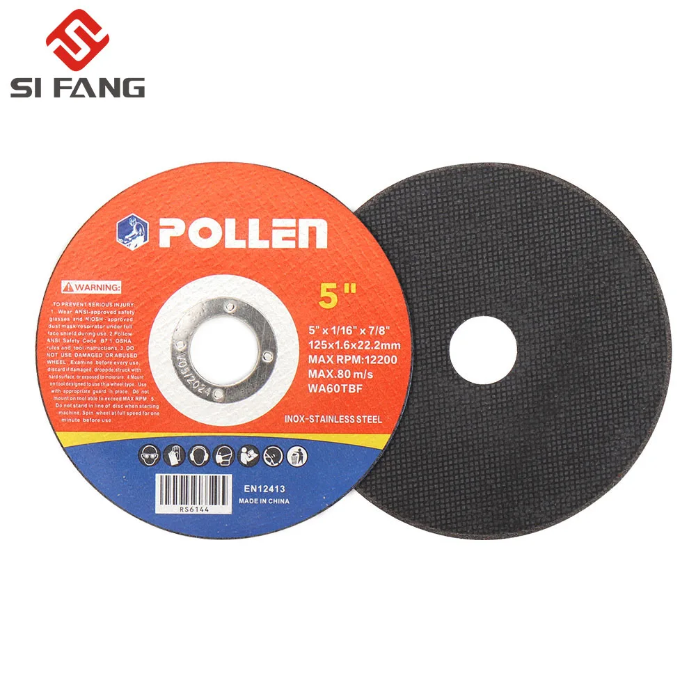 125mm Schleifen Discs Metall Harz Trennscheiben Rad Klappe Schleif Scheiben Winkel Grinder Rad für Metall 2-50pcs – Detail 9