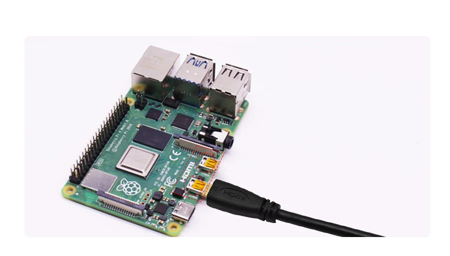 Micro HDMI к HDMI кабель с покрытием HDMI адаптер Шнур для планшета HDTV и Raspberry Pi 4 кабель HDMI, HD