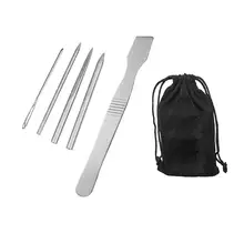 Открытый зонтик веревка вязальный инструмент 550 паракорд браслет шнуровка ткачество сшивание иглы набор DIY ювелирные аксессуары