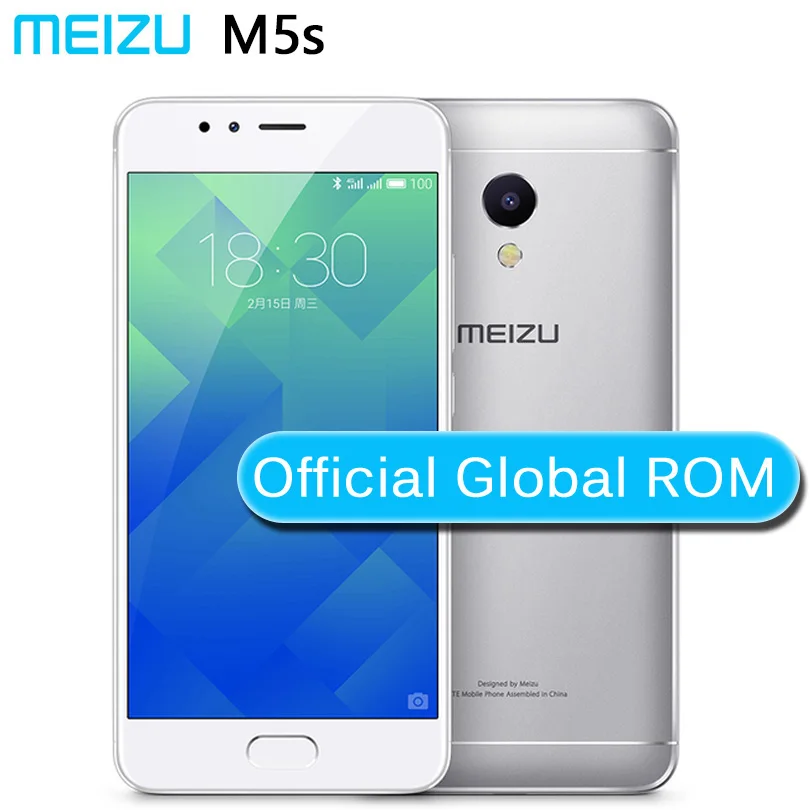 Оригинал Meizu M5S 4G LTE 32 ГБ ROM Octa Core 5 2 &quotHD 1280x720 13.0MP Быстрая зарядка bluetooth 3000 мАч