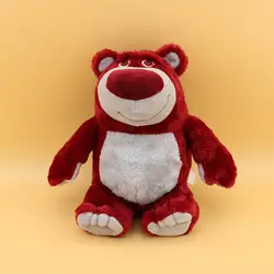 1 шт. 15 см Kawaii История игрушек Lotso клубничный медведь плюшевый кулон плюшевый медведь супер мягкие игрушки для детей с клубничным запахом