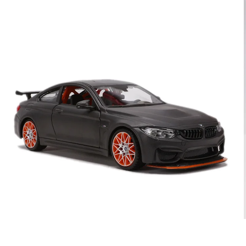 1:24 высокое моделирование BMW M4 GTS Хвост Версия литая модель машины Модель игрушки для детей подарок