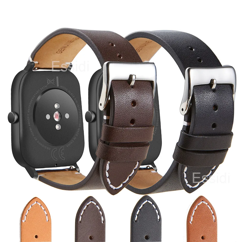 Pulsera Correa Piel Amazfit Bip Amazfit Gts Mugust 20mm Correa
