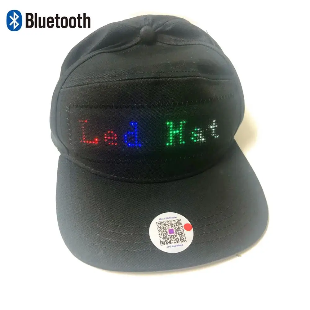 4 цвета фиксированный Bluetooth Led манекен для шляп доска хип хоп Уличный танец вечерние парад солнцезащитный крем Пешие прогулки Ночная