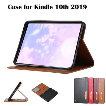 

Smart Case For Kindle 7th Generation Case Cover For Amazon Kindle 7 2014 PU Leather For Kindle 7 Magnetic Capa Gift Film Pen