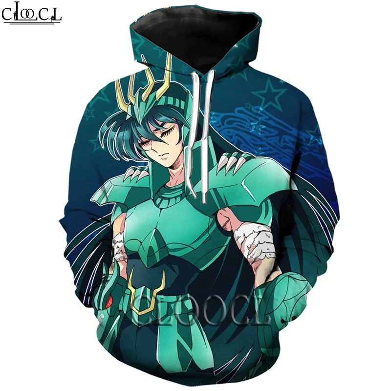 

HX 2020 Newest 3D Print Anime The Knights of the Zodiac Saint Seiya Men Women Hoodies Unisex Hipster Casual Sportswear Tops
