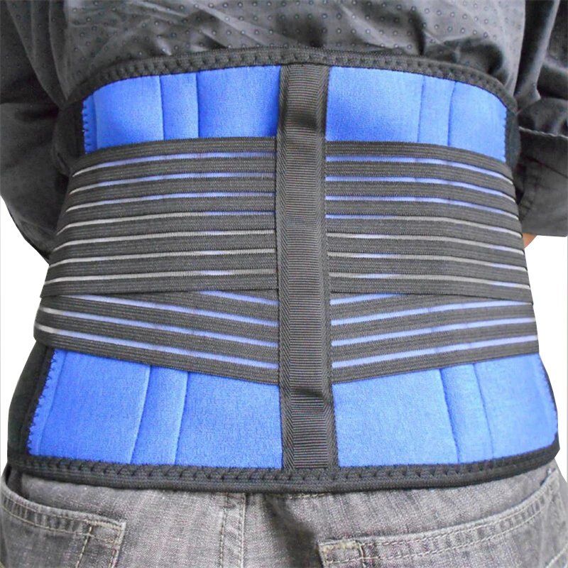 

Men Posture Back Belt Waist Corset Back Brace Support Lumbar Brace Large Size Elastic Back Support Belt Women