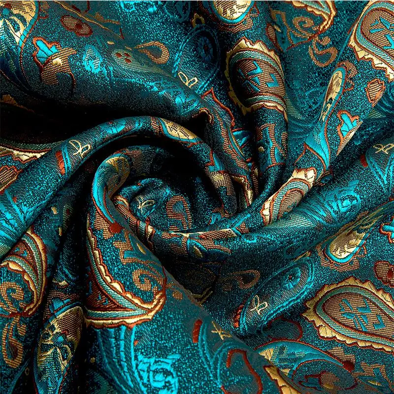 Cashmere Scarf Men Scarf Green Jacquard Paisley Silk Scarf Autumn Winter Casual Business Suit Shirt 160*50cm Barry.Wang