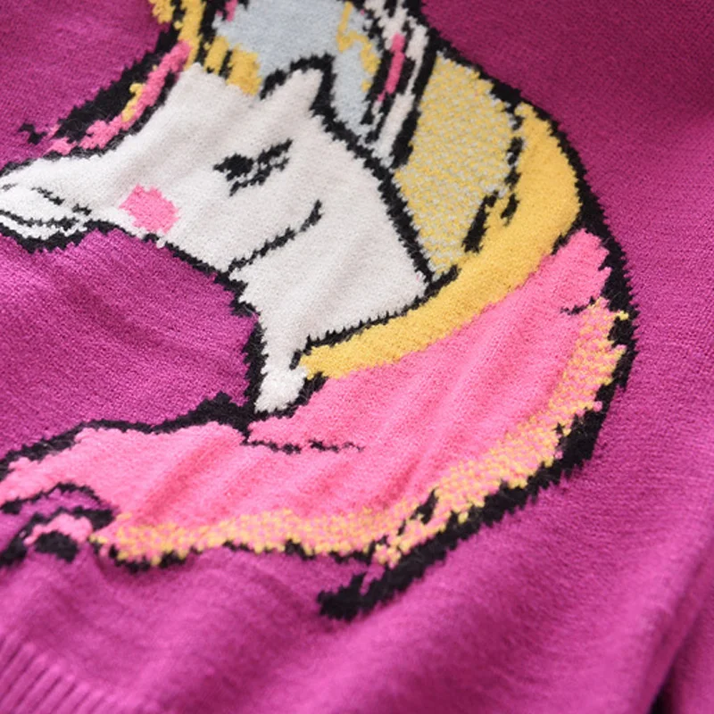Mayfair Cabin/Новинка; брендовый осенний свитер для девочек; От 3 до 7 лет; Милая одежда для детей; пальто с героями мультфильмов; одежда для детей с вышивкой