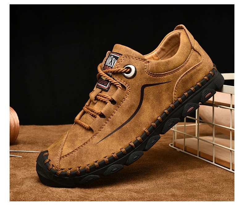 Breathable Men Leather Tactical Shoe for outdoor activities9