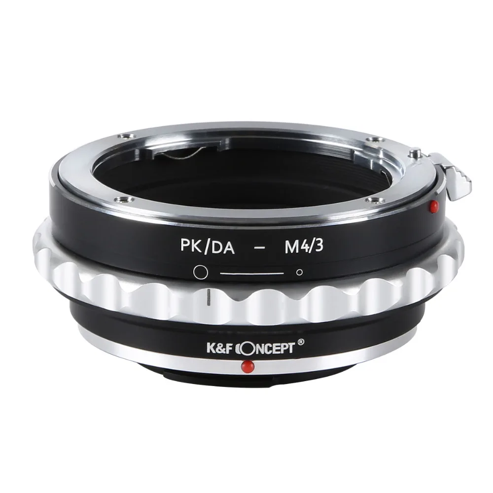K& F адаптер для объектива адаптер для Pentax PK/DA объектив для Olympus Pen& OM-D Panasonic G GF GX& GH камера