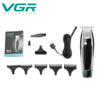 

VGR hair clippers professional rechargeable hair clippers men's beard electric hair clippers hair clippers corded wired