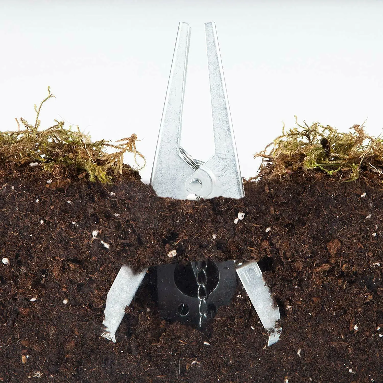 Multifunction Powerful Reusable Scissor Type Claw Mole Trap Garden