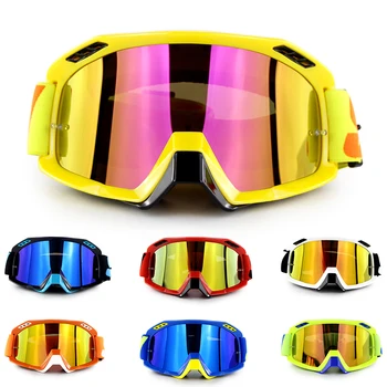 

SOMAN SM15 Motocross Goggles Motorcycle Glasses MX Oculos Off Road Helmet Gafas+3 PCS Films+Extra Clear Lens