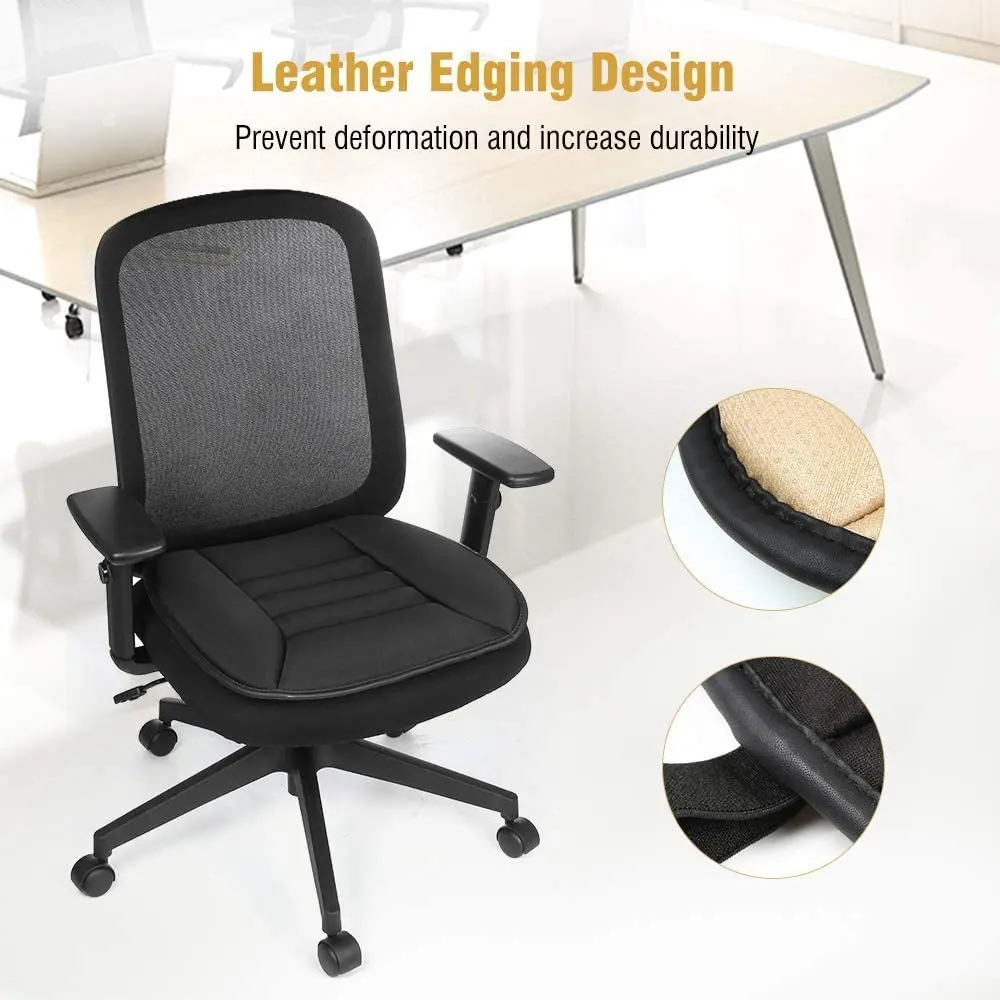 Seat Cushion, Car Seat Cushion Memory Foam Cushion Soft Driver Seat Pad, Non Slip Car Seat Protector Comfort Universal for Home