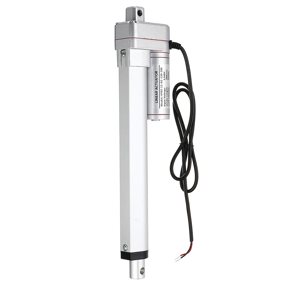 DC 12V 24V 3000N Electric Linear Actuator Linear Motor Moving Distance Stroke 50mm 100mm 150mm 200mm 250mm 48W 4A 50mm Stroke length,12V 2000N