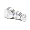 5pcs Silver Aluminum Alloy Potentiometer/Encoder Knobs Switch Caps 30/21/15 x 17mm Half Shaft Plum Shaft ► Photo 3/6