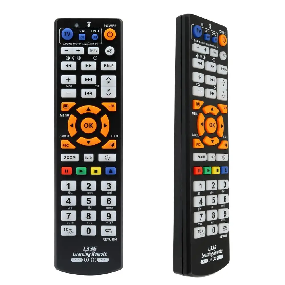 

Universal Smart IR Remote Control with learn function, 3 pages controller copy for TV STB DVD SAT DVB HIFI TV BOX