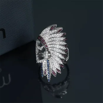 

2019 new design Morocco Indian design pendant rings luxury cool DUBAI rings girl women national style