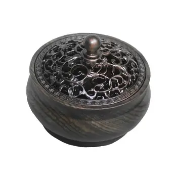 

1PC Stick Incense Burners Towers Incense Burner Holder Ebony Wood Incense Burner Home Craft Decor(Rattan Gourd Shape)