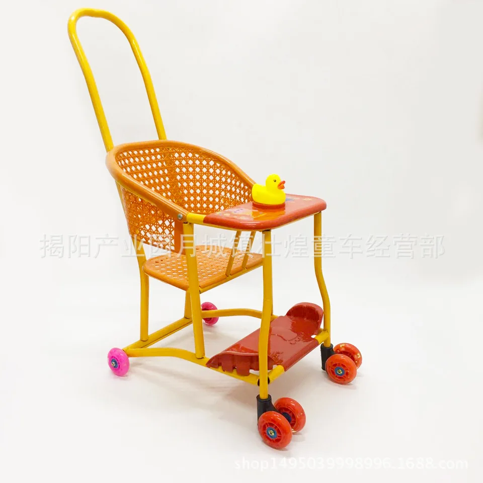 rattan baby walker