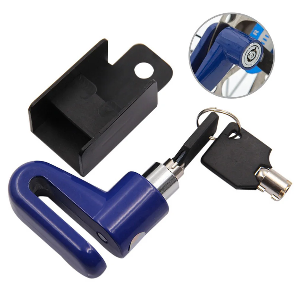 

Bicycle lock mountain bike bicycle brake lock safety device bicycle color safety lock pad combination