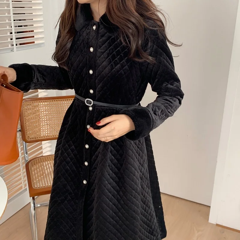 Рисунок 3 - Зимняя теплая Длинная женская куртка