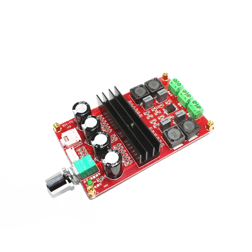 TPA3116 Dual Channel 2x100W Amplifier Board 12-24V XH-M190 TDA3116D2 High Power Digital Audio Module Low Heat | Электроника