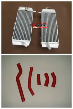 

L&R Aluminium Radiator + Hose For YAMAHA YZF250 YZ250F 2006 06 / WR250F WRF250 2007-2009 08