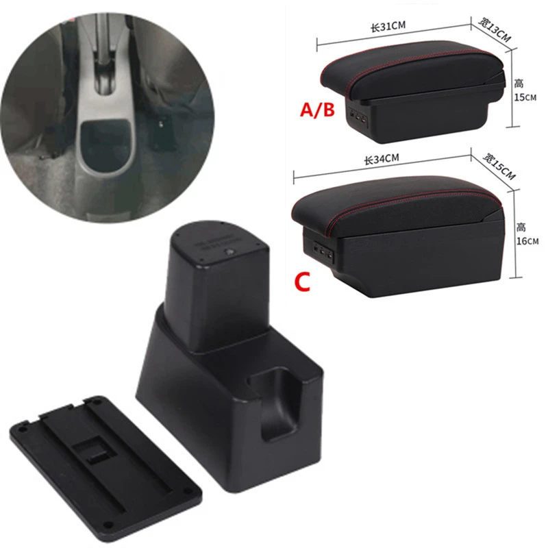 For Suzuki Celerio Armrest Box Celerio Car Central Armrest Storage Box