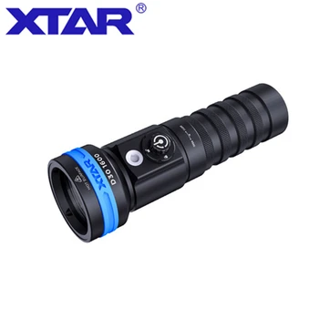 Best Original XTAR D30 1600 Diving Flashlight CREE XHP35LED 1600lumen UV/RED/BLUE Light Underwater 100 Meters Diving Torch
