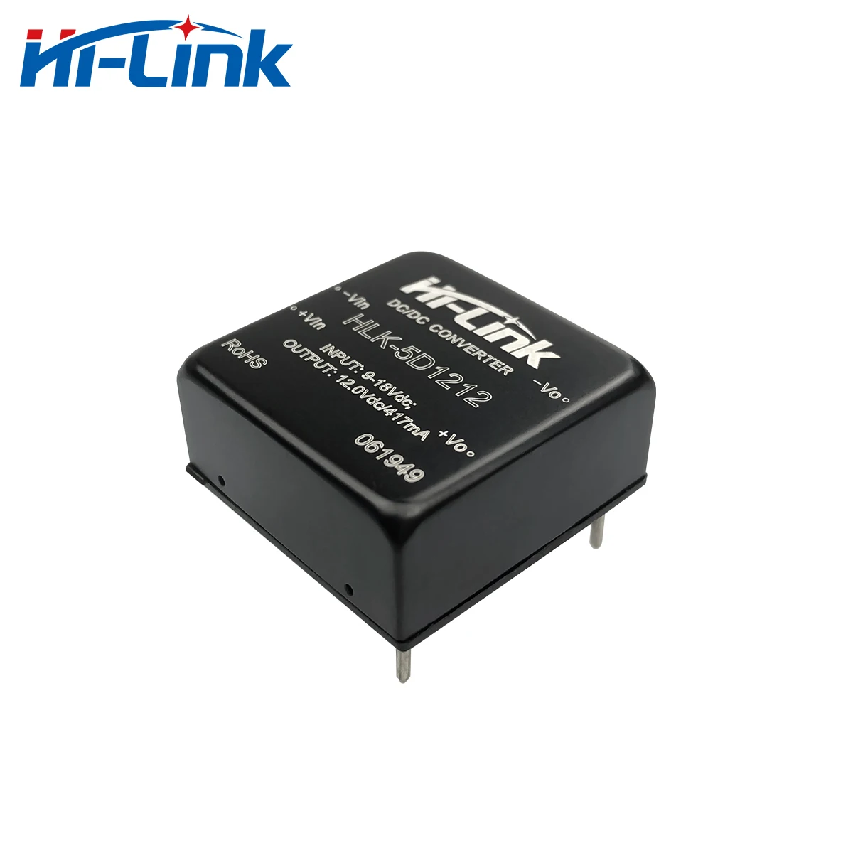   VRB1212YMD-5WR3 Sngle  12Vdc 12V 420ma 5W DC DC   HLK-5D1212 9-18V