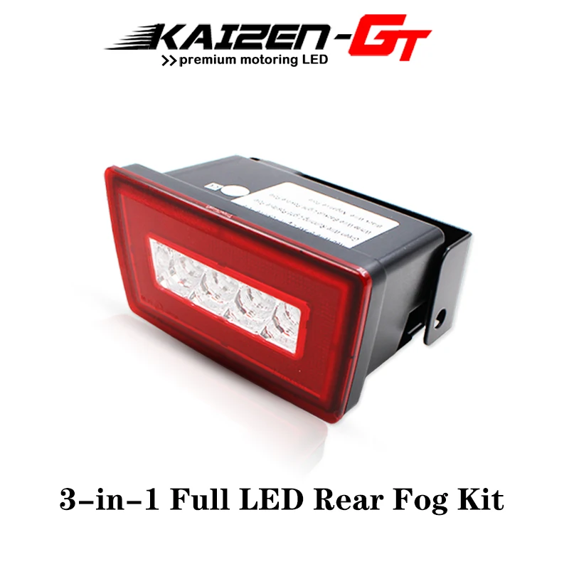 

3 в 1, задняя противотуманная фара для Subaru Impreza WRX/STI или XV Crosstrek