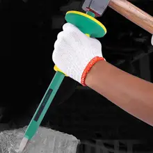 Стамеска для вырезания деревянные инструменты сталь тонкое Кованое зубило для камней с анти-шок противоскользящая ручка фитинг резьба по дереву инструменты carpinteria