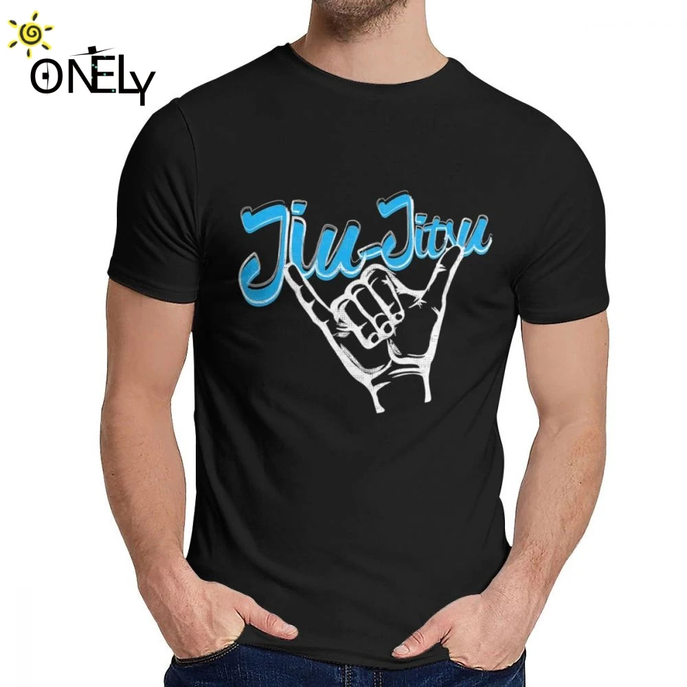 

Jiu Jitsu Rolling Hands Blue Brazilian T-shirt Fashion Crewneck Picture Custom Men's Retro Great US Size S-6XL Big Size T shirt
