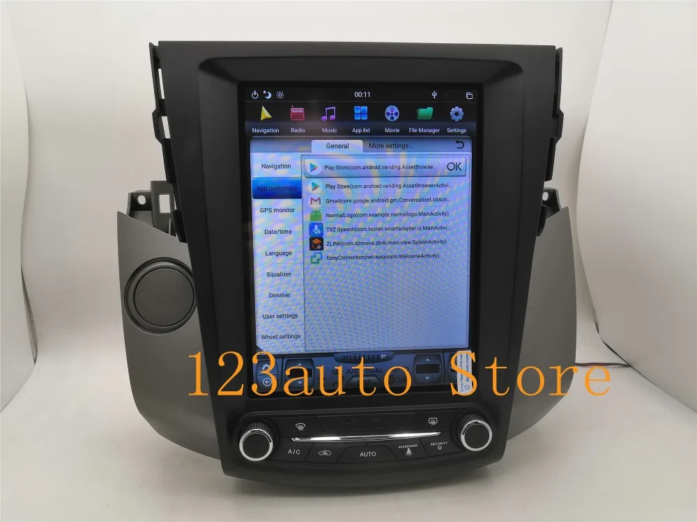 10,4 дюймов вертикальный Tesla стиль Android 8,1 автомобильный DVD gps плеер NAVI для toyota RAV4 RAV 4 2006 2007 2008 2009 2010 2011 2012 PX6