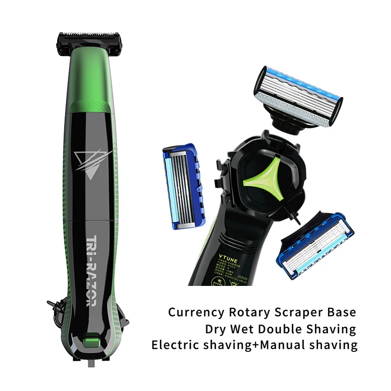 Multifunction Electric Shaver Trimmer 4 in 1 Men Razor Hair Beard Groomer Replaceable Blade Compitible with Gillette Fusion Male | Бытовая