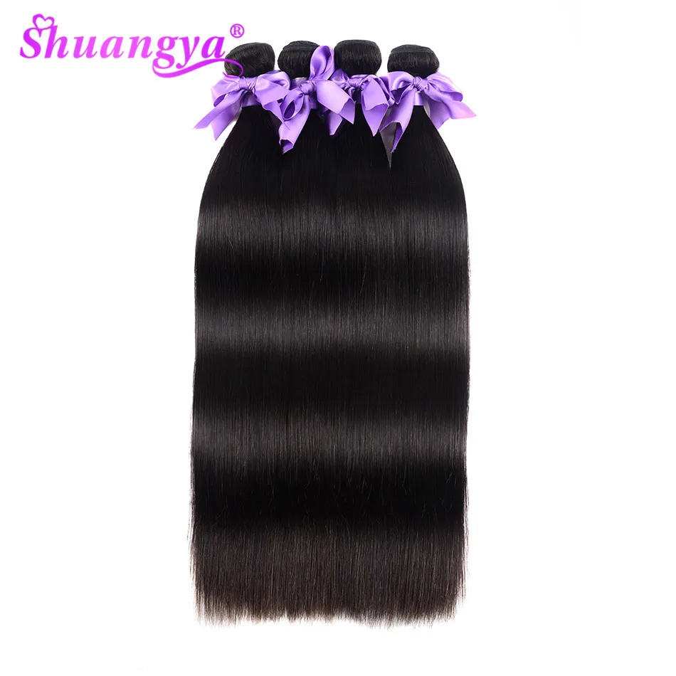 Brazilian Straight Hair Bundles With Closure Transparent Lace 4x4/5x5 Closure With Bundles Remy 3/4 Bundles With Closure