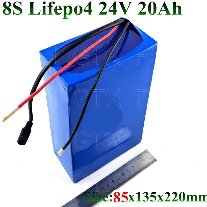 24V 20Ah LiFePO4 Батарея пакет 500W 800w электрический велосипед + БМС Зарядное устройство 24v