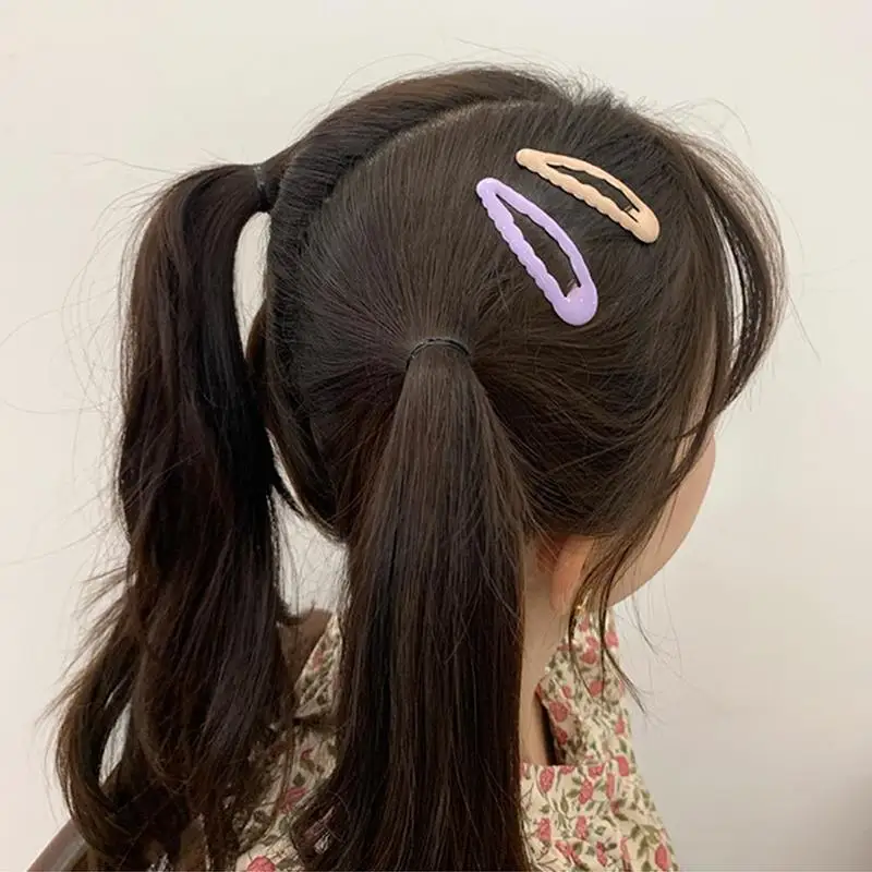 1pc Sale Bb Hair Clip High Quality Exquisite Allergy Free Unique Big Party Scrub Beautiful Candy Color Small