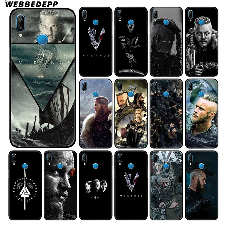 

Vikings Tv Shows Soft Case for Huawei Mate 30 P20 P30 P Smart Z Plus Lite Pro 2018 2019 for Honor View 20 9X Pro
