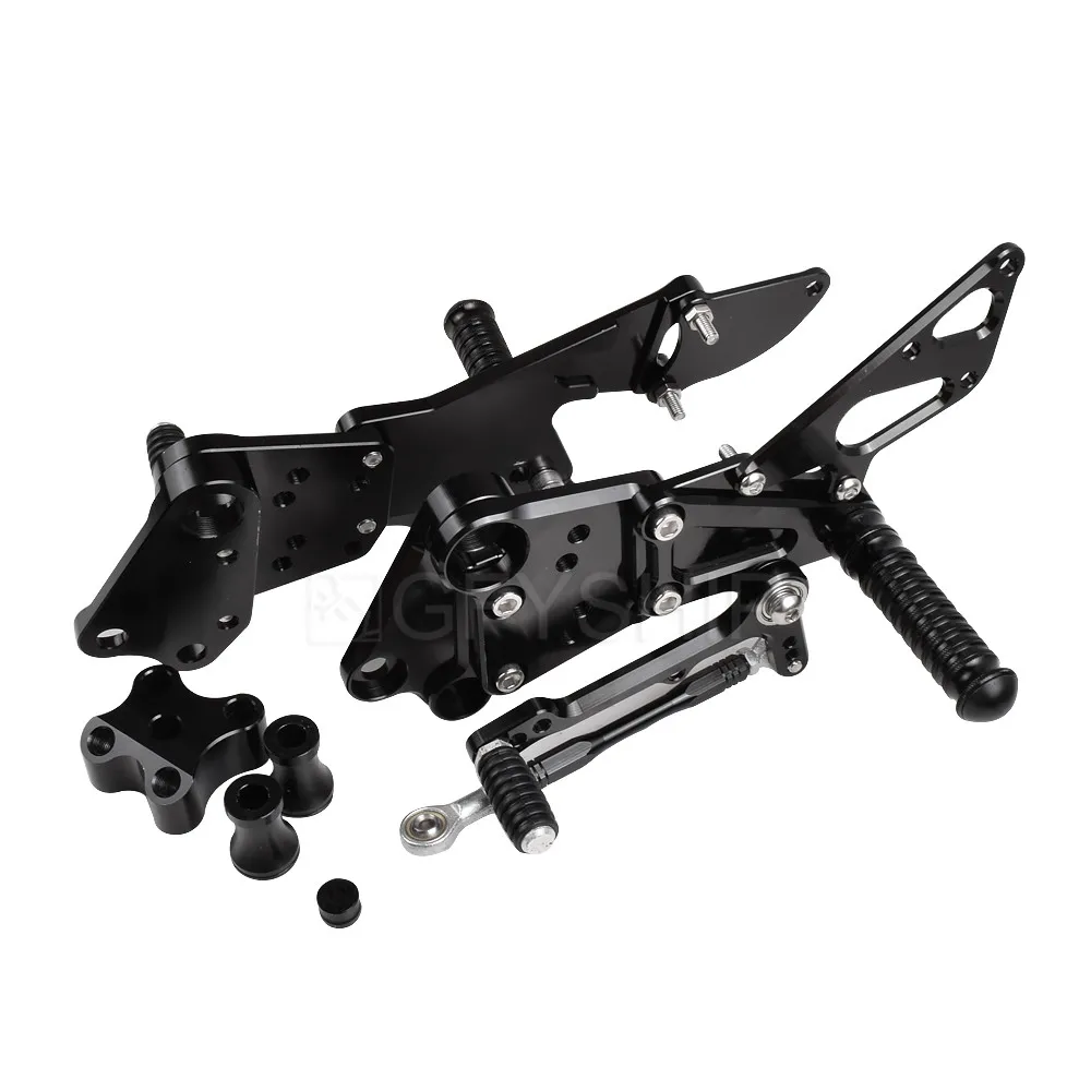Для KTM Duke 390 200 125 до RC390 Duke 125 390 подножки мотоцикла с ЧПУ регулируемый задний комплект подножки