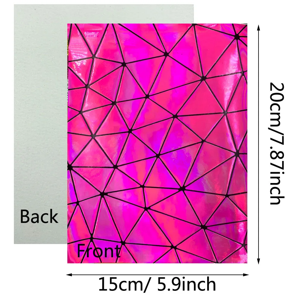 30pcs Glitter Sequins PU Leatherette Fabric Suede Leopard Print Mermaid Hologram Iridescent PVC Vinyl DIY Bow Earring Material