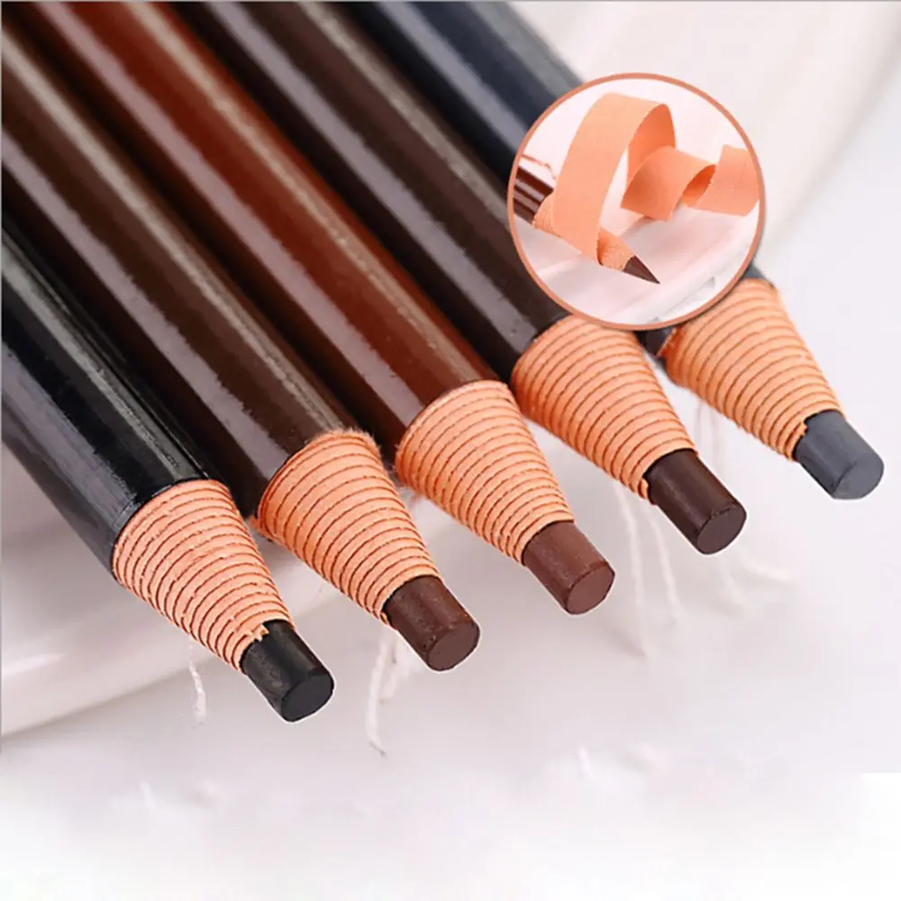 Portable Waterproof Longlasting Drawing Microblading Enhancer Eye Makeup Eyebrow Tattoo Liner Pencil | Красота и здоровье