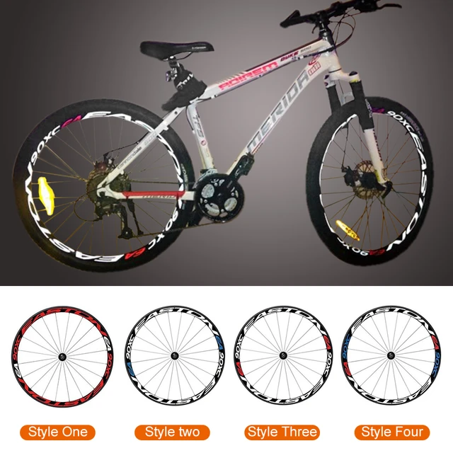 Autocollant de roue de vélo de montagne Syncros  Accessoires de vélo de  montagne-Autocollants de jante de vélo de montagne-Stickers vélo-Aliexpress