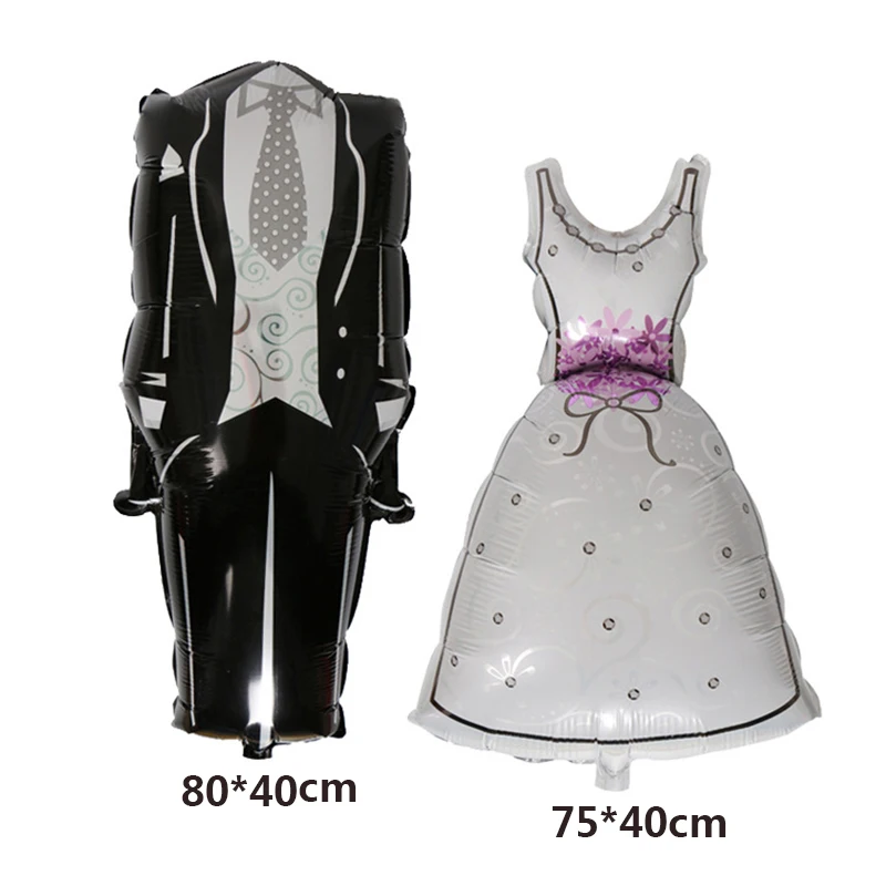 Свадебное украшение шары в виде жениха невесты для свадьбы девичника вечерние